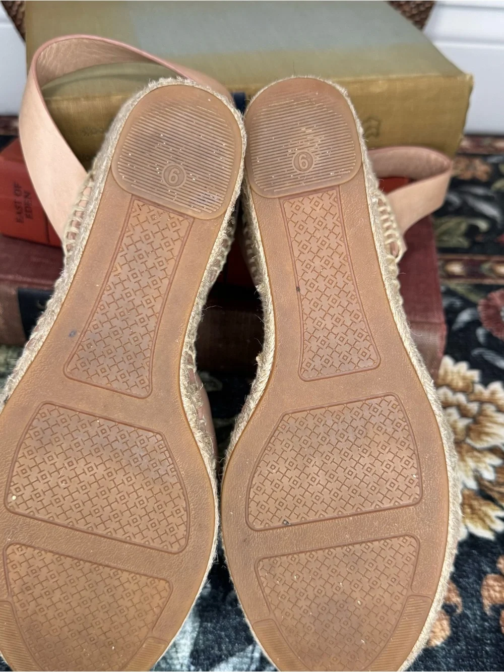 TORY BURCH | Bima Espadrille Wedge Sandals Size 9